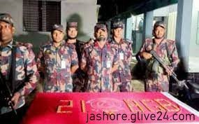 যশোরে ৮২ পিস স্বর্ণের বার উদ্ধার